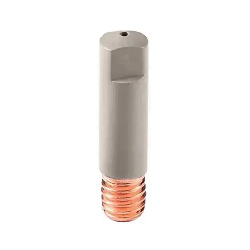 

A63X-20Pcs MB15AK Welding Nozzle Tips Coating Protect M6 Gas Nozzle Tip 0.8Mm MIG Welding Tool Parts