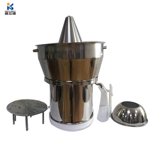 Promotional 10L stainless steel essential oil steam distiller ginger oil extraction machine