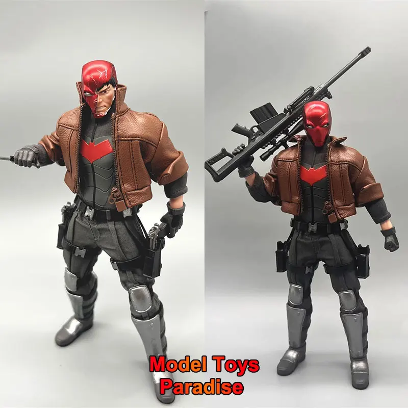 

In Stock ToysRemake TRD001 1/12 Collectible Figure Red Hood Weapon Hand Shaped Head 6'' Men Soldier Action Figure Model Gifts