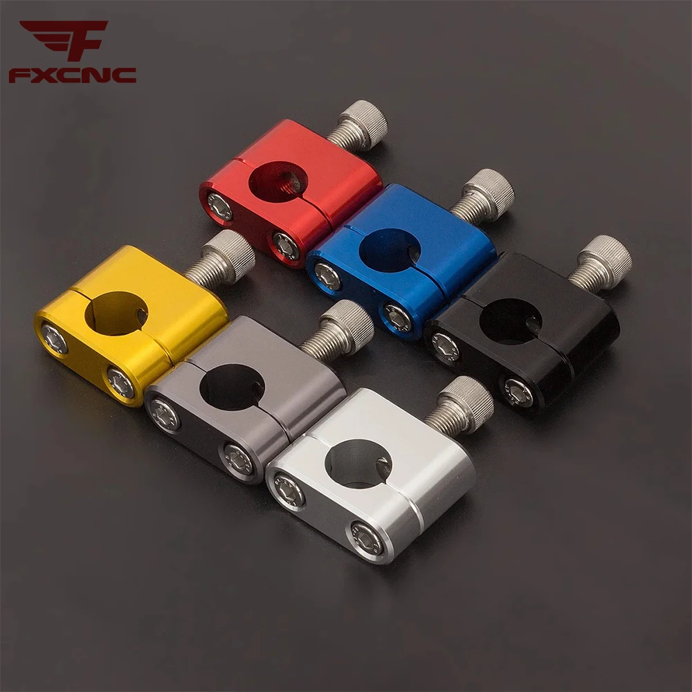 CNC Off road Motorcycle Bar Clamps Handlebar risers Adapter for 7/8