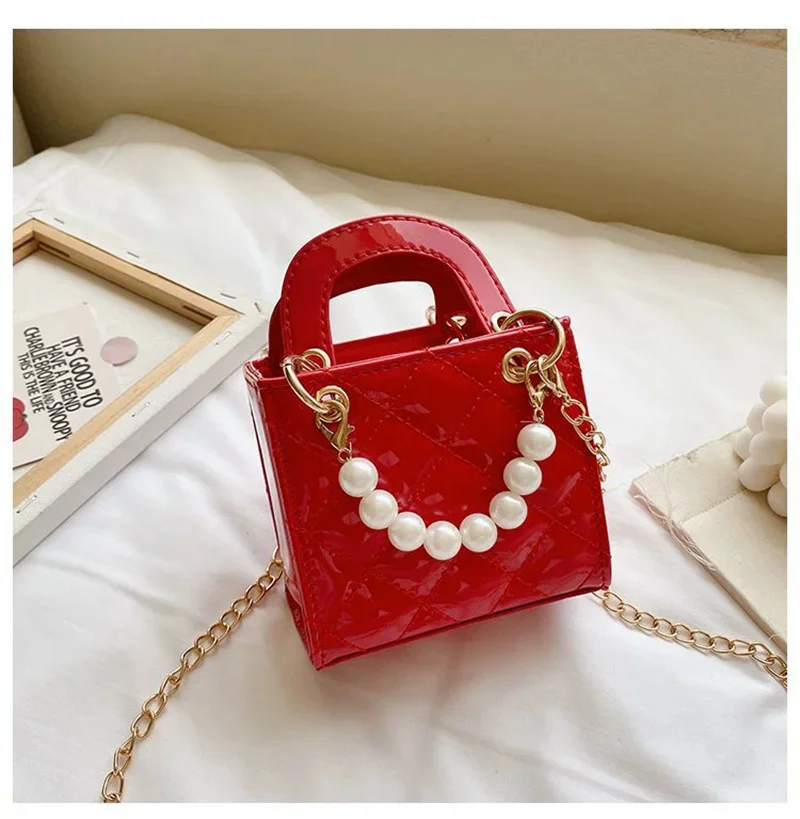 Small Single Shoulder Bags Kids Simple Style High Quality Handbags Baby Bags New Fashion Kids Girls Crossbody Bags