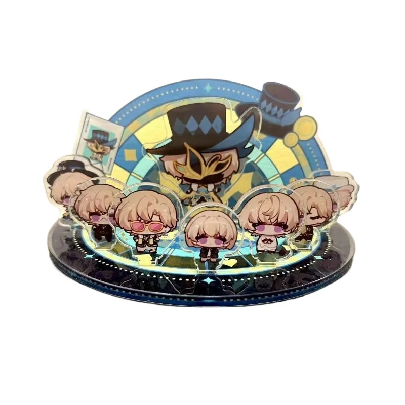 

Hot Honkai Star Rail Aventurine 7pcs Kakavasha Acrylic Figure Stand Model Plate DIY Desk Decor Sign Ornament for Fans Gifts