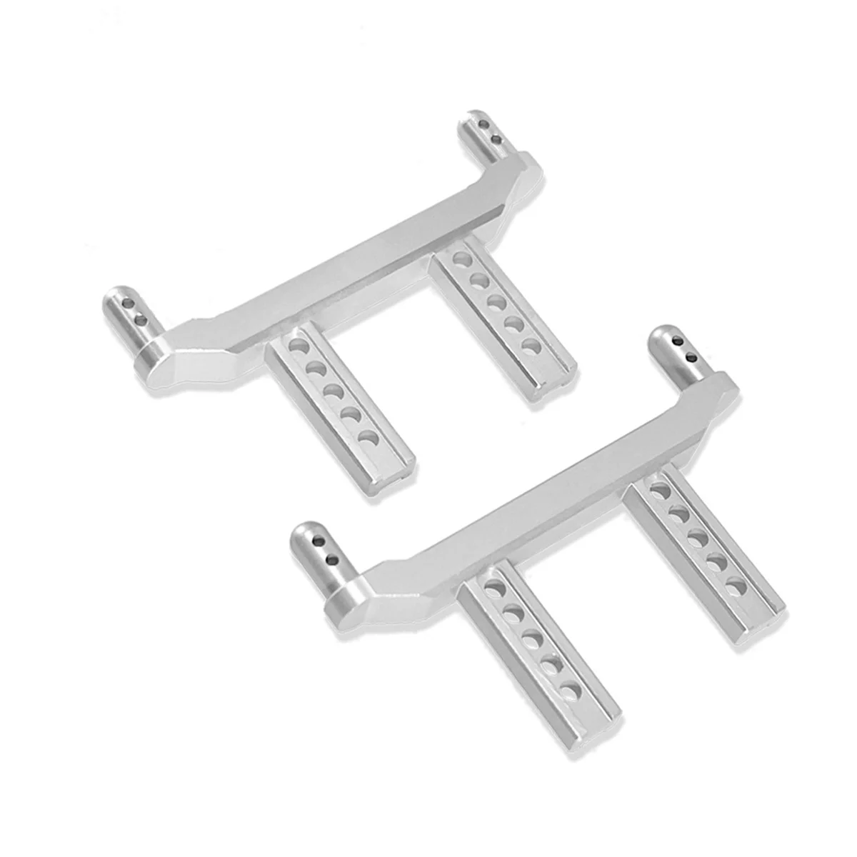 Aluminium Alloy Front and Rear Body Mount Post for SCY 1/16 16101 16102 16103 16101PRO RC Car Upgrade Parts Silver