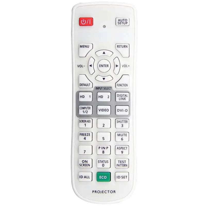 Winter Essential N2QAYA000126 Remote For Panasonic PT-EZ590 PT-FZ570 PT-FW530 PT-FX500 PT-EW550U N2QAYA000123 N2QAYA000121 3LCD