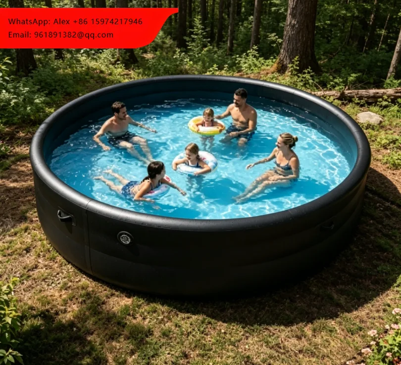 Factory Direct Custom Modern Modular Design Container Swimming Pool For Luxury Hotel Courtyard Use