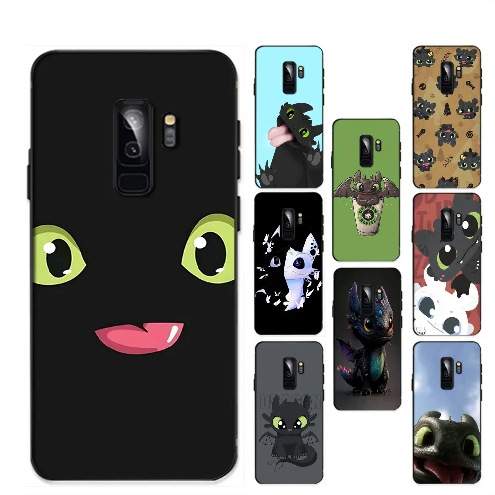 Cartoon T-Toothless Phone Case For Samsung S 9 10 20 21 22 23 30 23 24 plus lite Ultra FE S10lite Fundas image 3