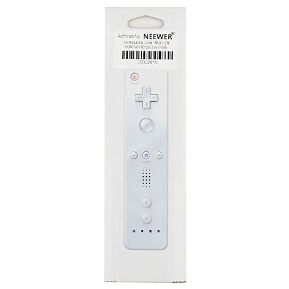 

Wii Nib Remote Controller Responsive Motion Sensor Wireless Controller With Built-in Speaker Connect Up To 4 Controllers