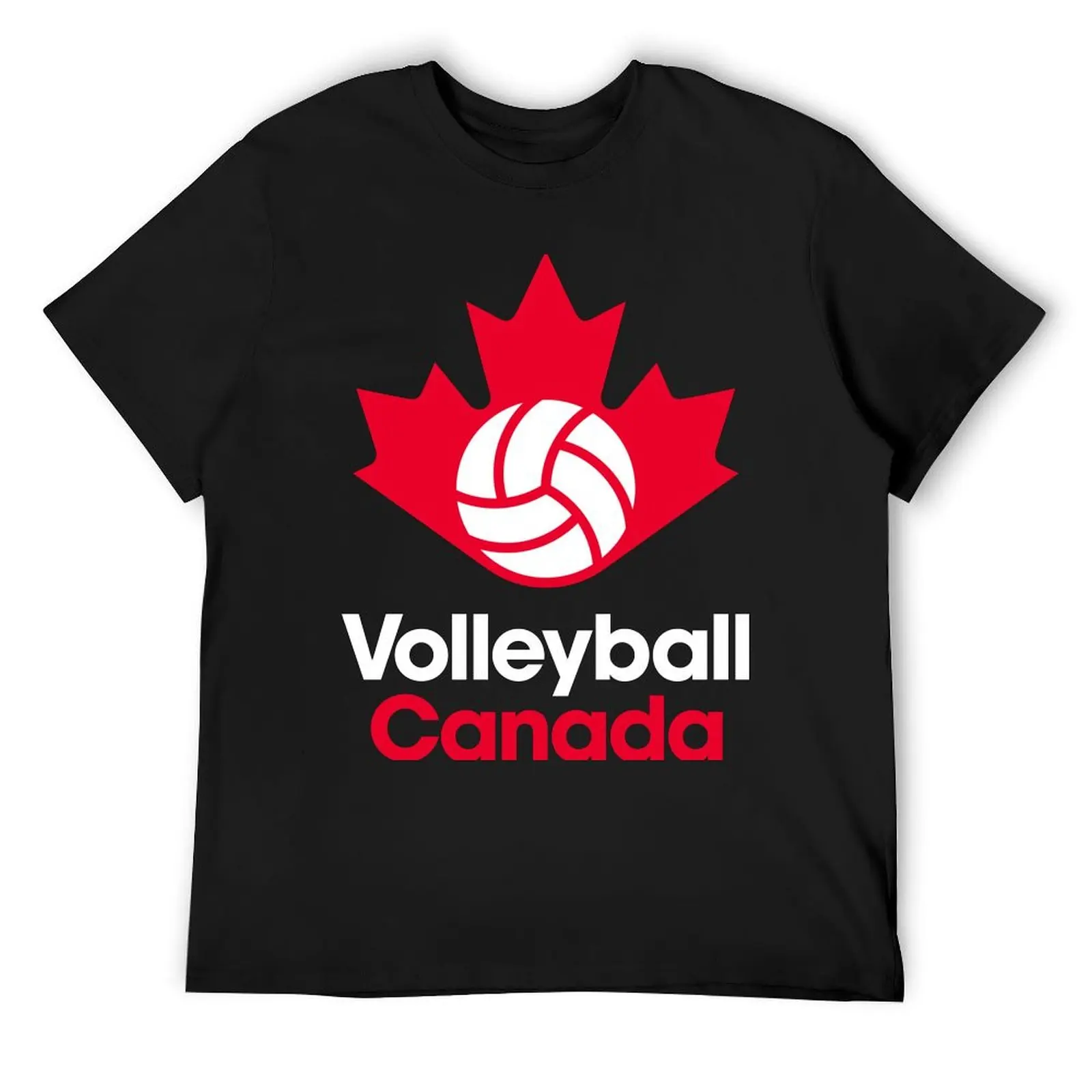 

VOLLEYBALL CANADA LOGO T-Shirt T-shirts man plus size tops vintage clothes anime heavy weight t shirts for men