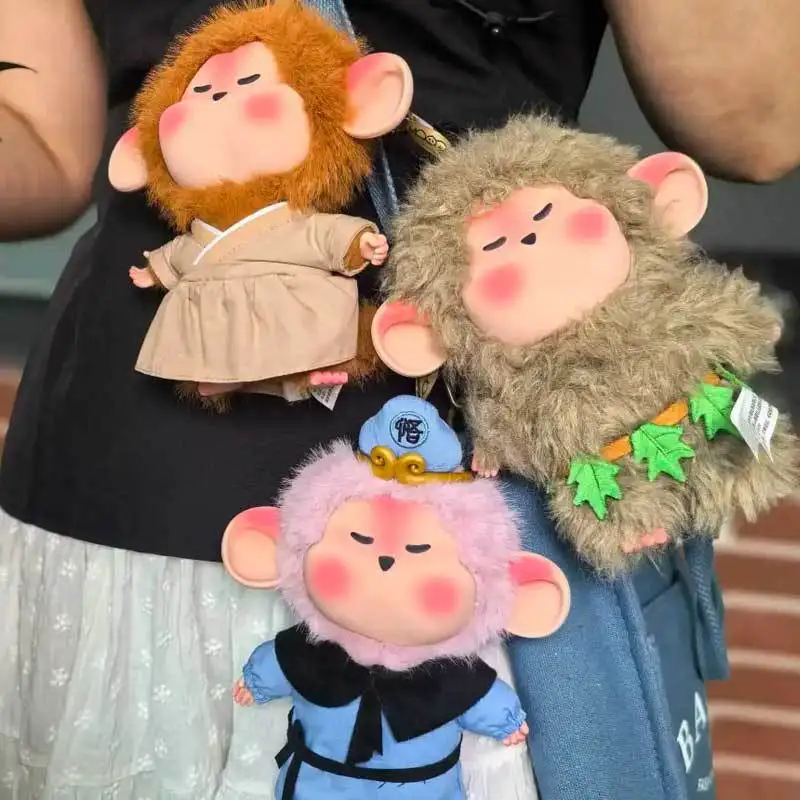 

Thunder Monkey Journey to the West Qitian Great Saint Blind Box Series, милая плюшевая фигурка, модное украшение для рабочего стола, подарок на день рождения