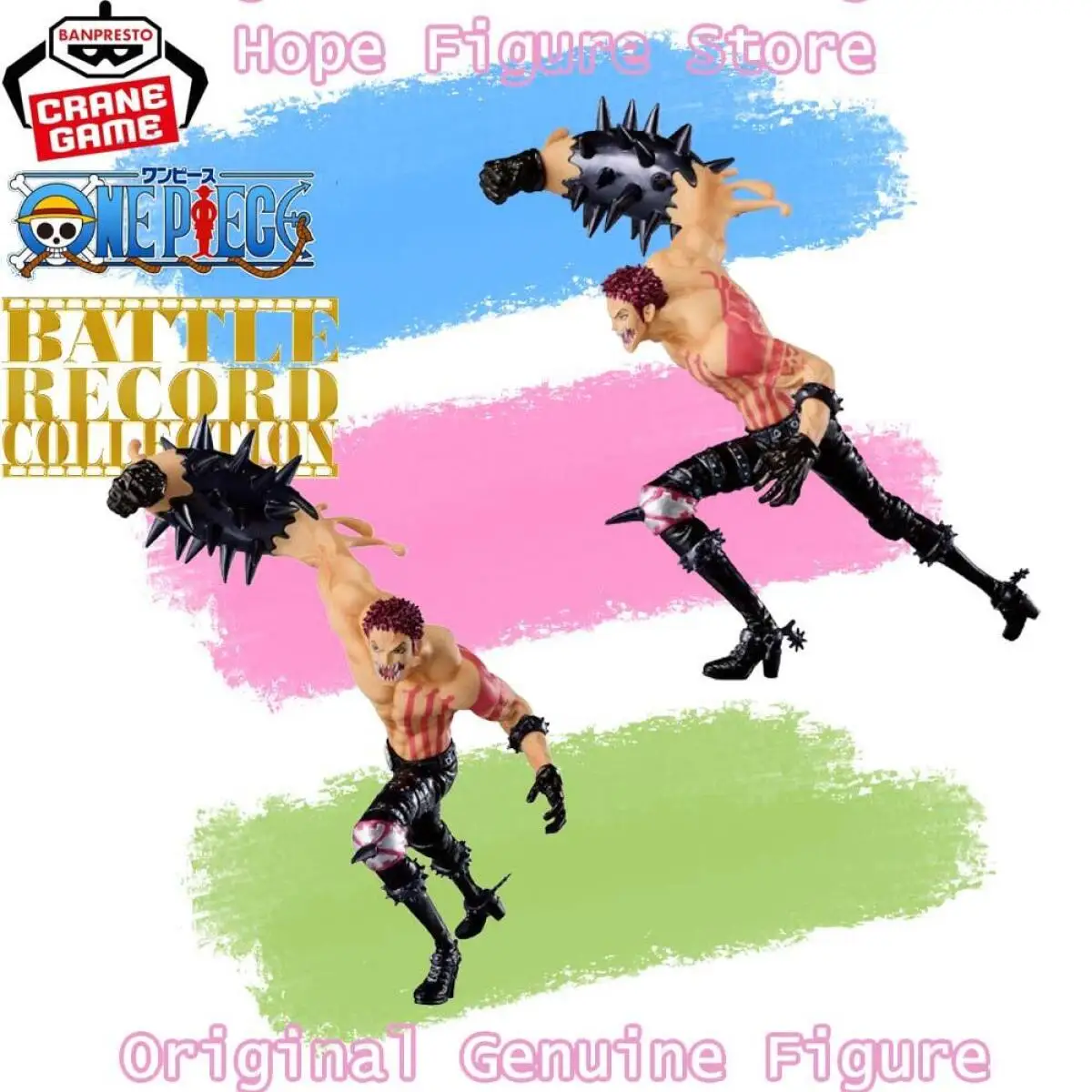 

In Stock Genuine Banpresto Battle Record Collection One Piece Special Charlotte Katakuri Figure Anime Model Toy