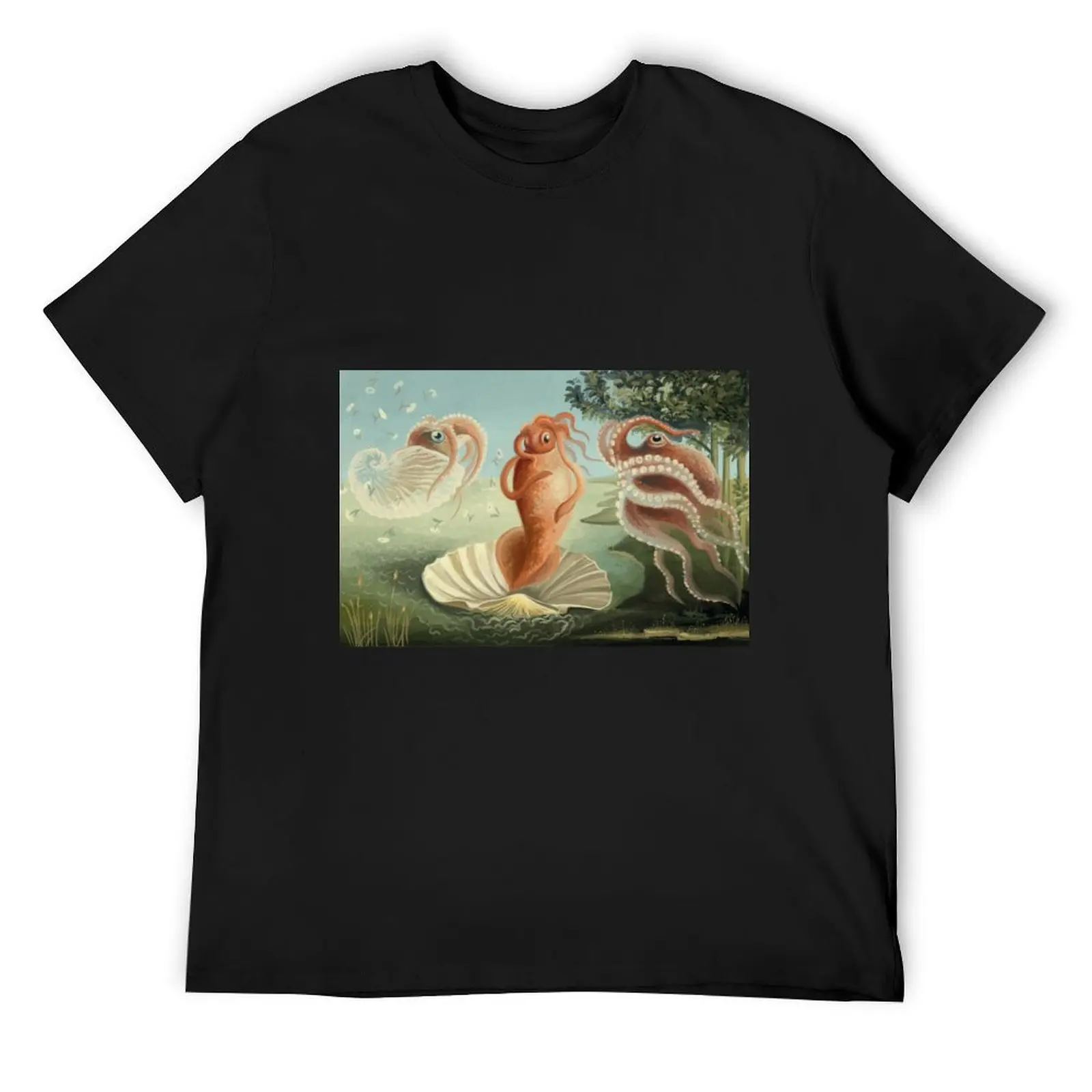 

The Birth of Squid T-Shirt oversized customizeds oversized t shirts for men