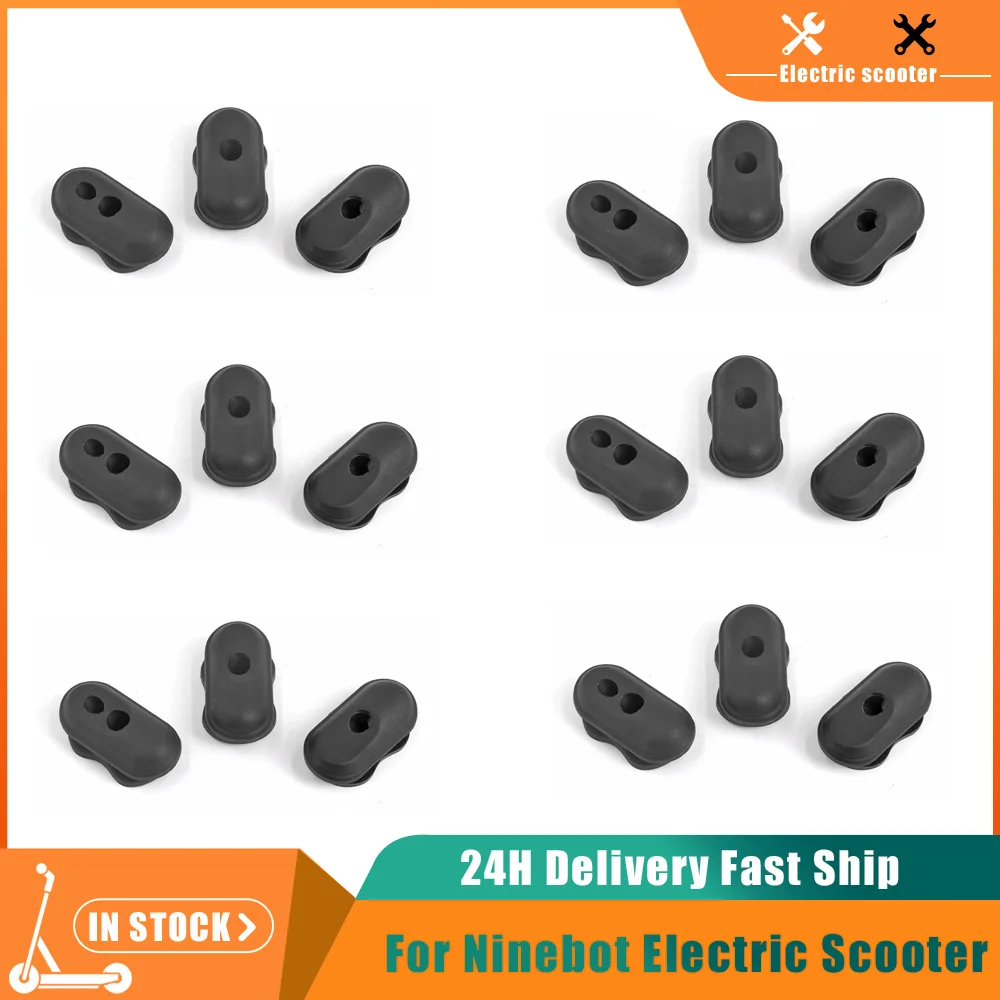 

1/5/10set Dust Plug Rubber Black Silicone Plug For Ninebot MAX G30 G30D Electric Scooter Chargering Line Hole Cover Accessories