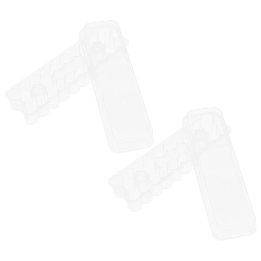 

24Pcs Transparent Injection Vial Storage Box Plastic Organizer Clinic Lab Tube Holder Fridge Freezer Case Small Bottle Storage