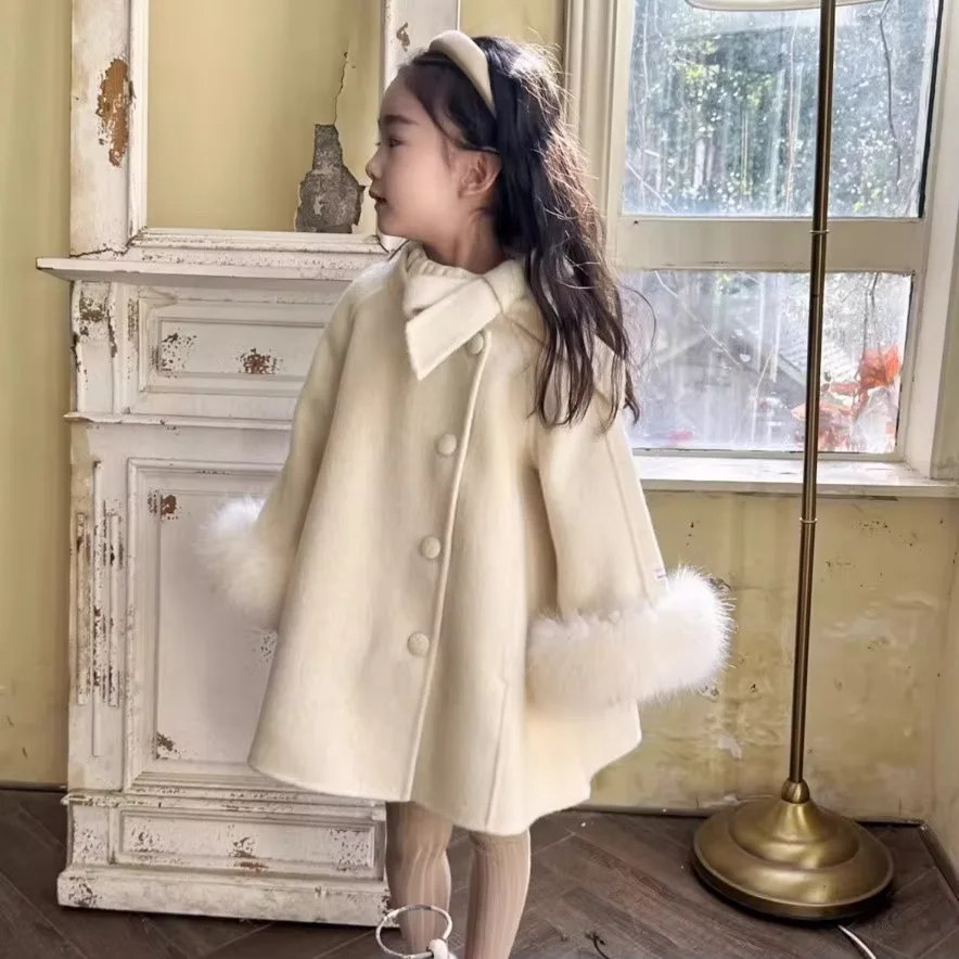 2026 Nieuwe meisjes wollen jas - Winter Clothing Kids recensie en prijs