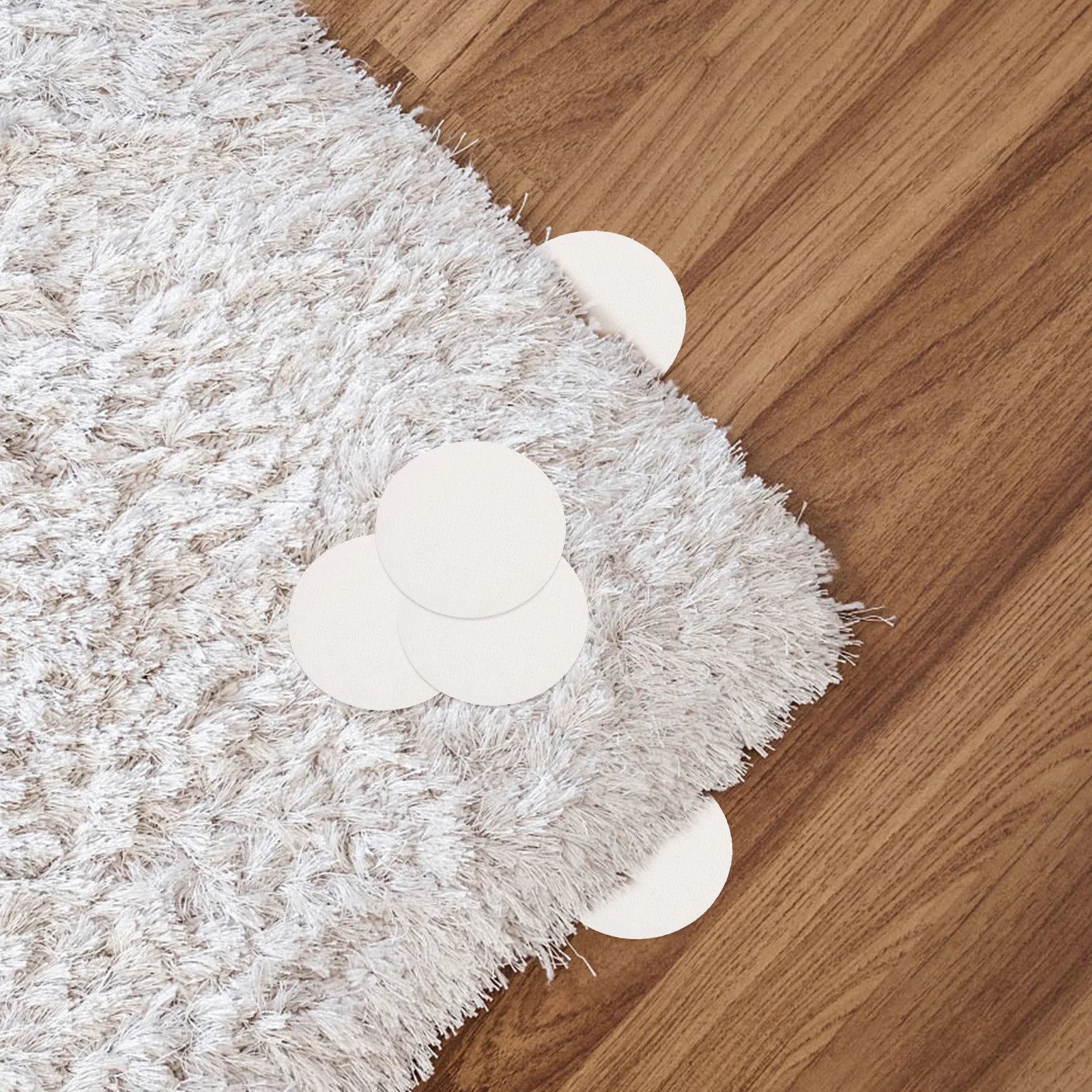 30Pairs السجاد القابض مزدوجة الوجهين هوك حلقة الشريط قابل للغسل قابلة لإعادة الاستخدام البساط السحابة للمنزل وسادة أريكة منصات عدم الانزلاق