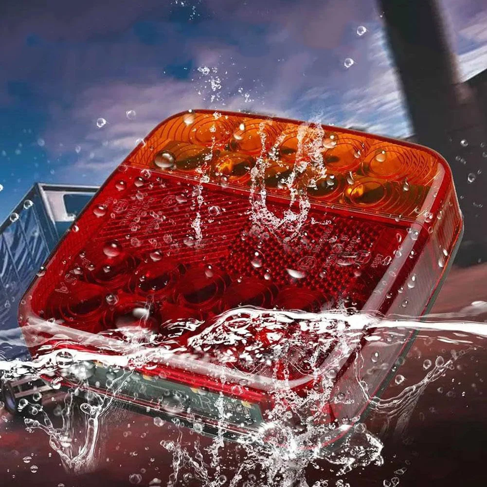 

Wireless Trailer Lights Waterproof LED Magnetic Wireless Tail Lights for Trailer Trailer Tow Lights for Truck RV Camper Boat
