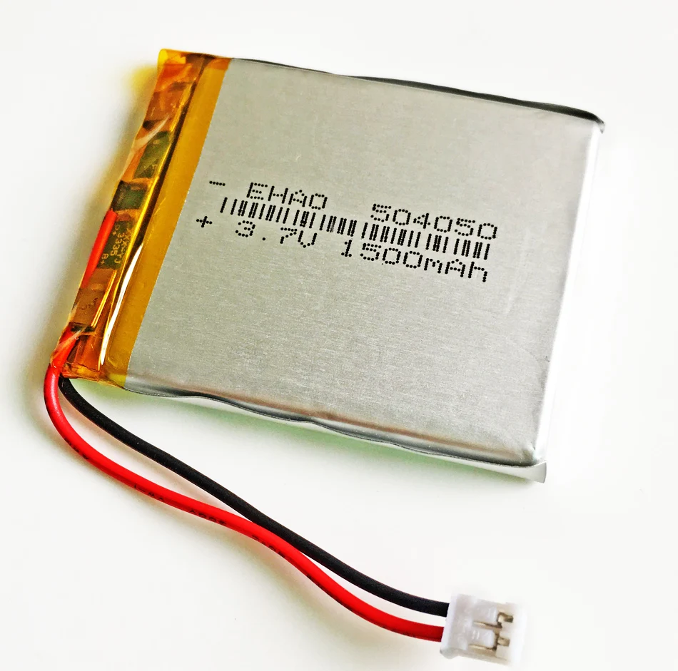 10 szt. 3.7V 1500mAh litowo-polimerowa LiPo akumulator 504050 + JST 2.0mm 2Pin do Tablet mobilny DVD moc pc kamery bankowej