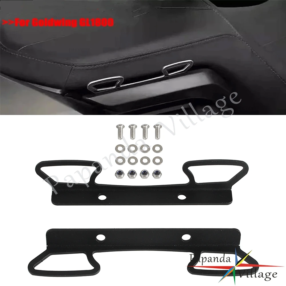 

Passenger Seat Rear Tie Down Anchors Mount Bracket Left Right For Honda Goldwing GL1800 GL 1800 F6B 18 2019 2020 2021 2022 2023