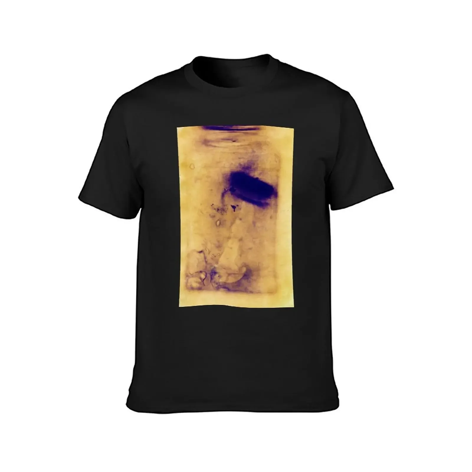 Cameraless photograph made with the sun and light sensitive things I make from scratch T-Shirt