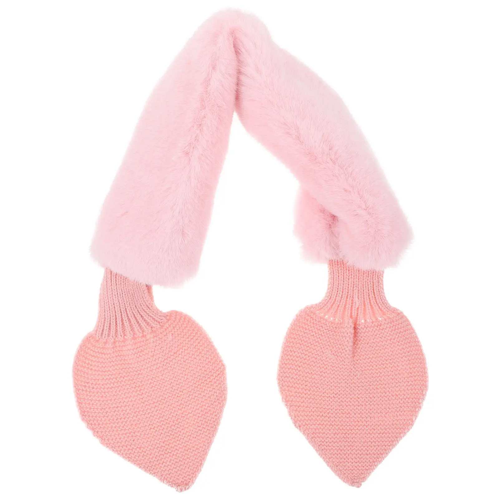 

1 шт. Детский шарф, зимний теплый вязаный аксессуар, мягкий, приятный для кожи, с узором, для девочек, на каждый день, рождественский подарок, детский шарф