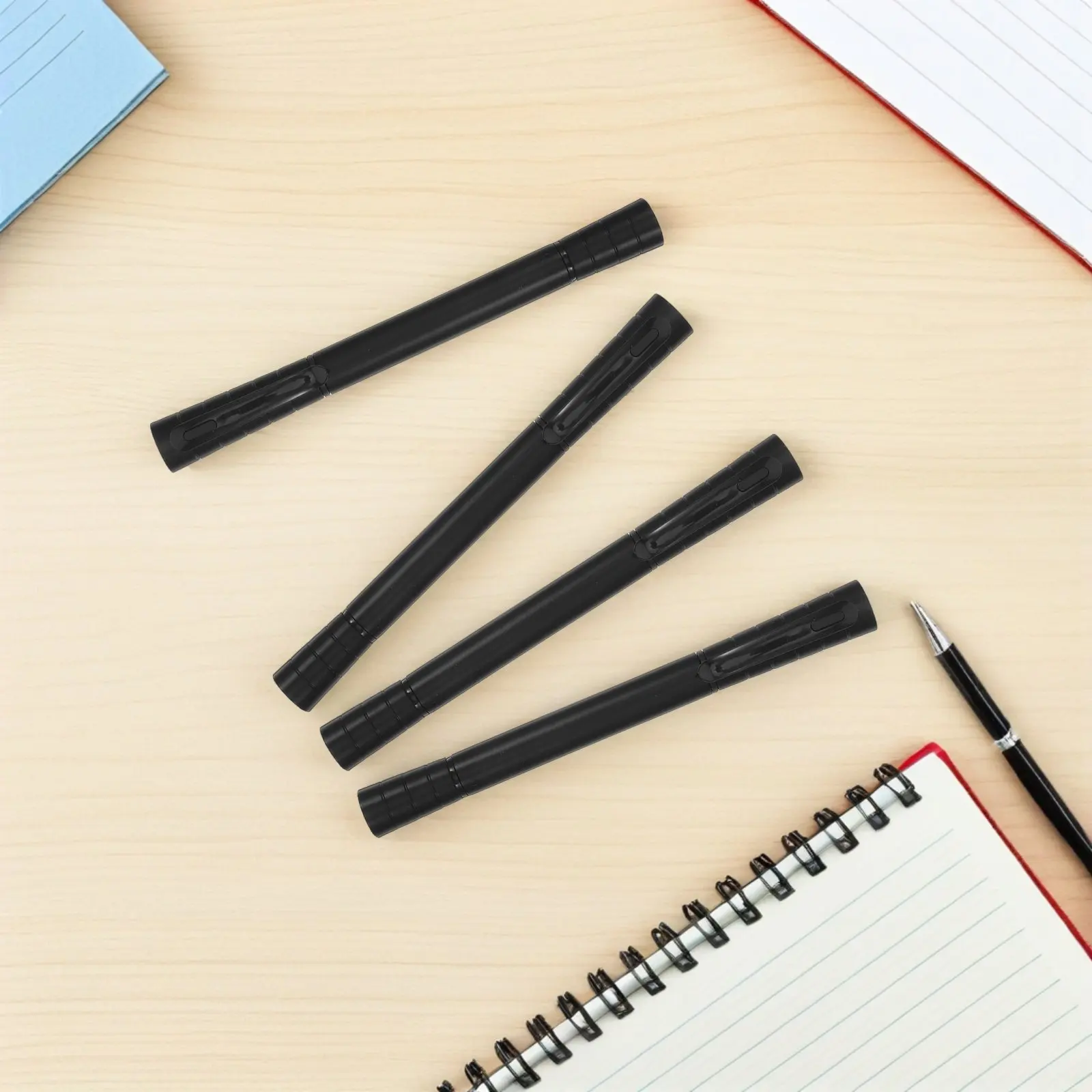 10Pcs Dual Use Pen Highlighter Combo Double Sided Fine and Chisel Tip Marker Smooth Writing Gel Pen for Studying Journals Office