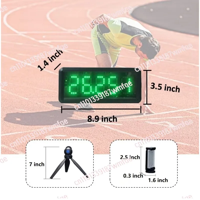 YZ Racing Version Wireless Laser Timer, Used for Speed Track and Field Sports Motorcycle Bicycle InfraredSensor Induction Timing