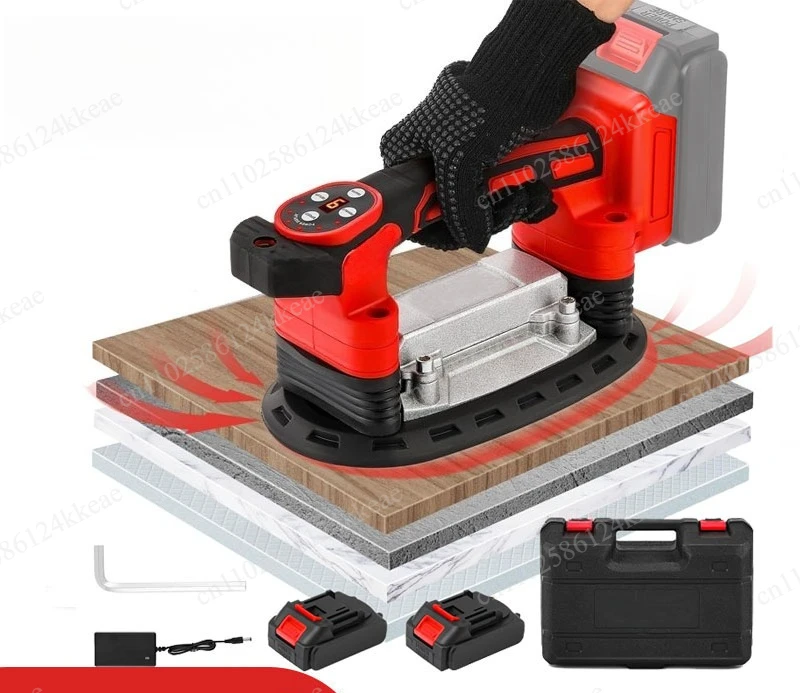 21V  Machine Adjustable Speed Brick Laying Machine High Power Vibrator Floor Laying Tile Tile Auxiliary Tools