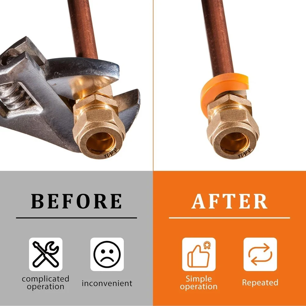 Plastic Disconnect Tool Engineered for Standard Push Fit For Water Fittings Including Those Used in Under Sink Installations