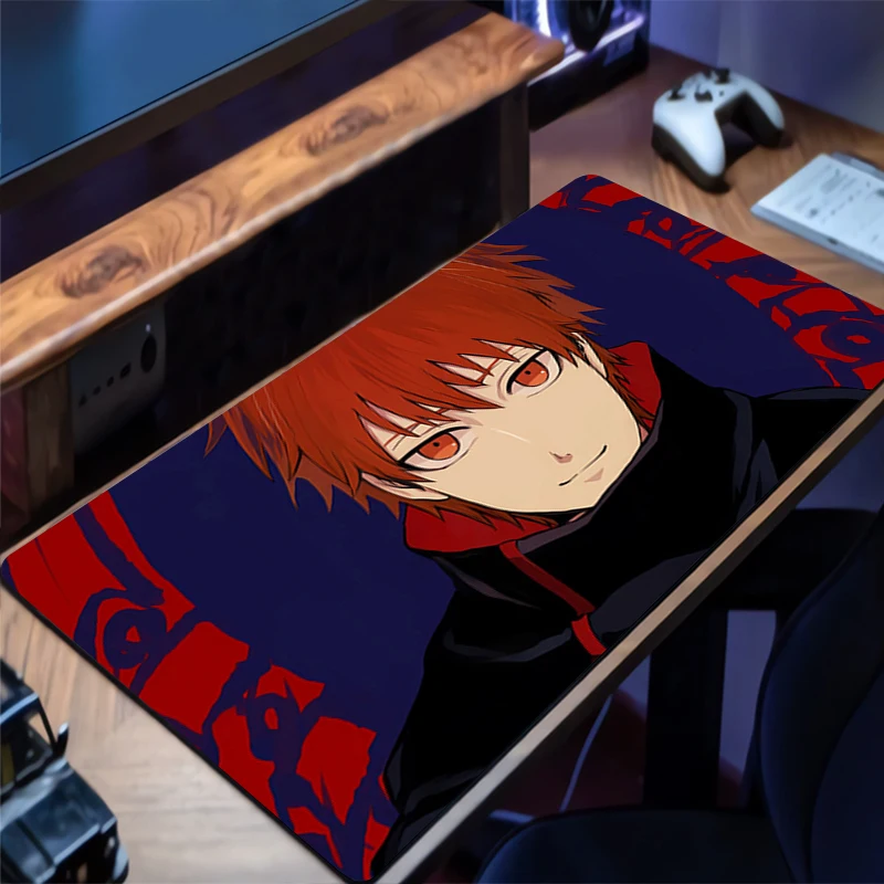 

Mousepad PC Gaming Accessories Computer Cabinet Extended Mat Non-Slip Mouse Pad Naruto Sasori Anime Keyboard Pad Office Desk Mat