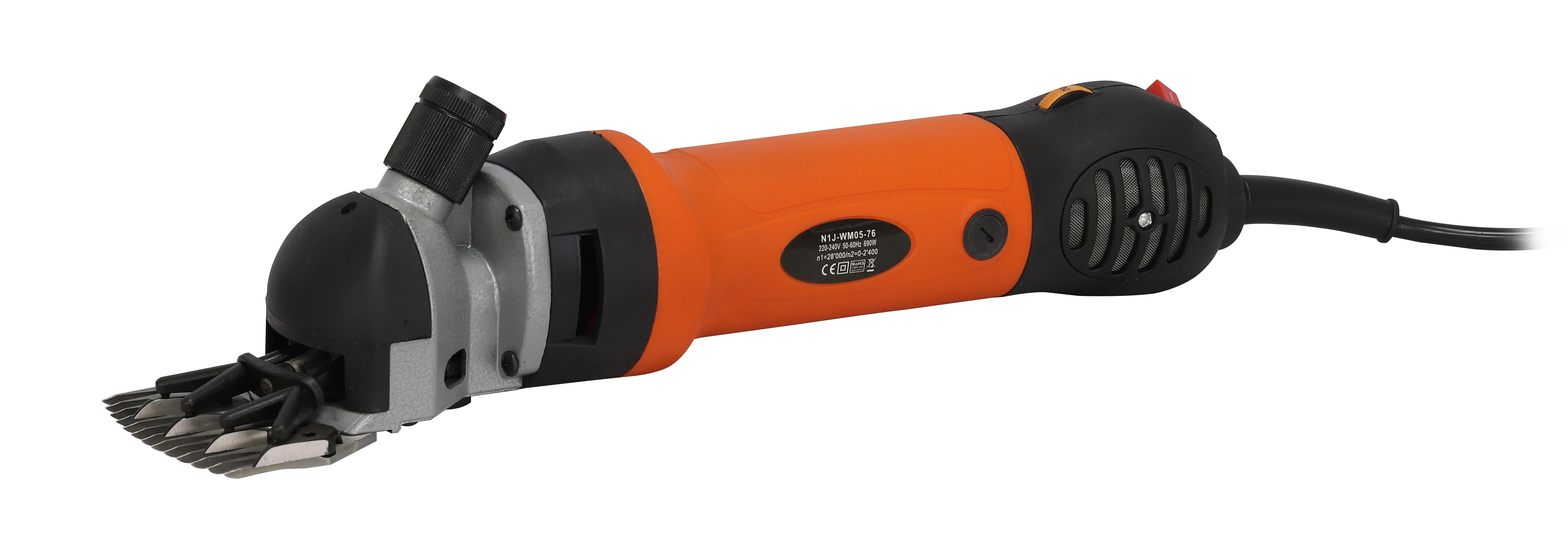 Alat Cukur Rambut Hewan Profesional Fader Torsi Tinggi Pengisian Daya Alat Cukur Rambut Hewan Peliharaan Fader