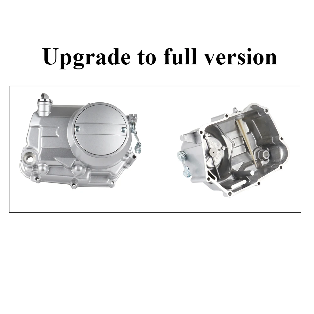 Motorcycle 125cc Right Crankcase Clutch Cover Fit For Lifan 125 Horizontal Engine Dirt Pit Bicycle Parts