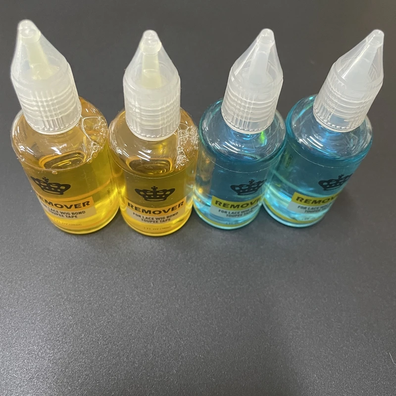 2 butelki 30 ml zmywacz do peruk do koronkowej peruki/peruki/zapięcia/tape do przedłużania włosów przezroczysty zmywacz do taśmy klejącej zmywacz do kleju