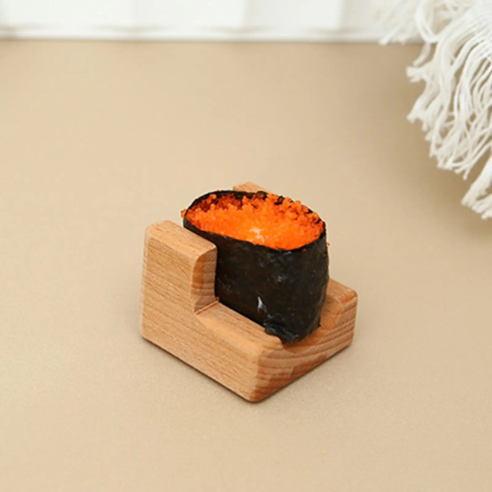 Sushi Plate Wooden Taco Holder Innovative Serving Tray Decorative Luxury Platter Food Container for Kitchen Presentation