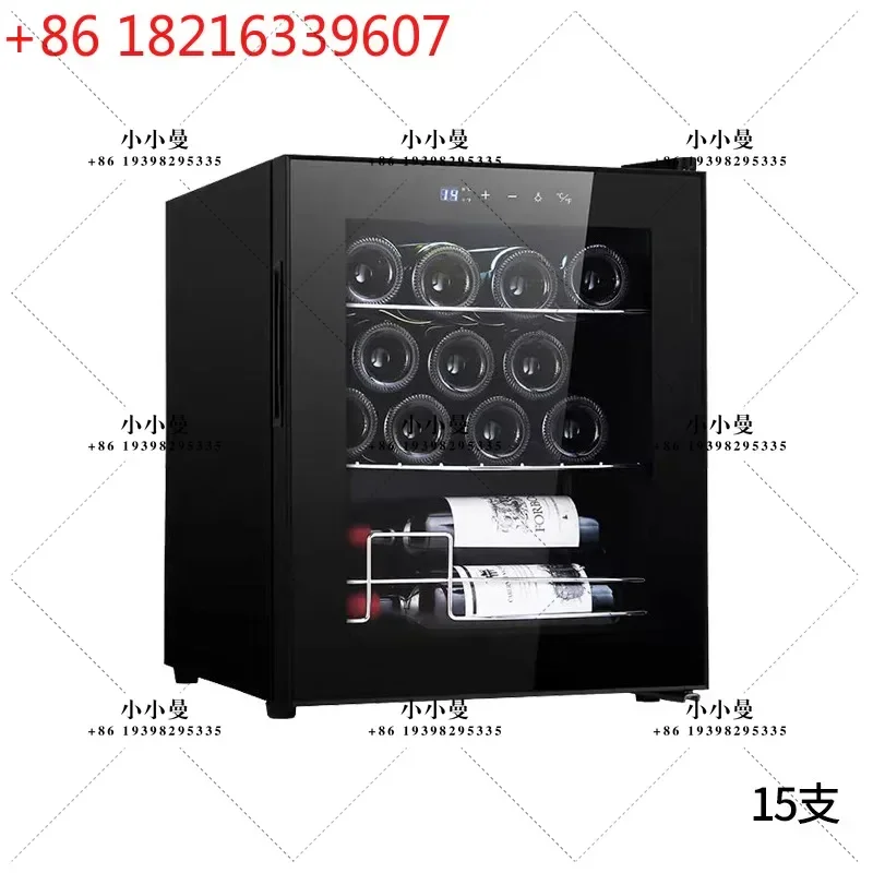 Wine cabinet constant temperature air-cooled compressor refrigeration single temperature frost-free beech shelf