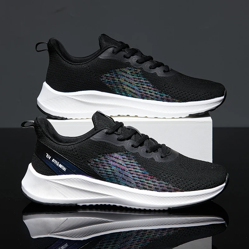 Lightweight Men Shoes Sneakers Mesh Breathable Sports Shoes Men Casual Sneakers Fashion Walking Jogging Shoes