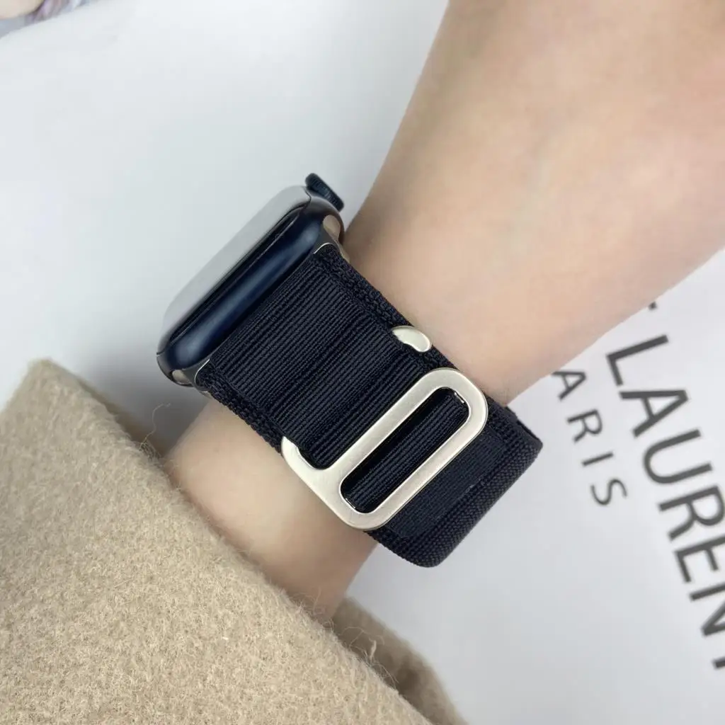 Alpine Loop Armband für Apple Watch Ultra 4 3 2 Band 49mm 45mm 44mm 40mm 41mm 46mm 42mm Armband iWatch Series 12 11 10 SE 9 8 7 6 – Detail 22