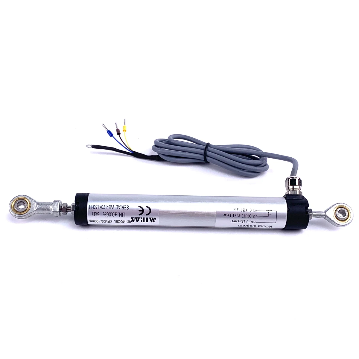 

KPM23-50mm linear resistive position sensor linear displacement potentiometer sensor electronic ruler