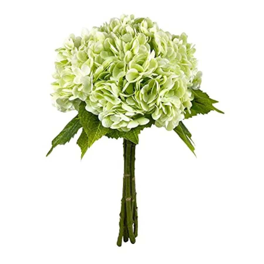 

21In Artificial Hydrangea Flowers 5 Pcs Real Touch 3D Print Latex Flowers for Wedding Centerpieces Bouquets DIY Floral Decor Ho