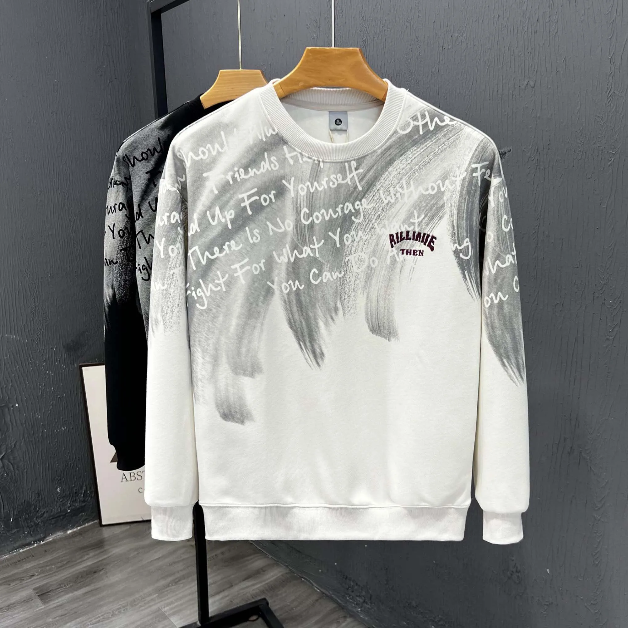 Moletom masculino da moda americana com capuz, harajuku, high street, gráfico completo, alta qualidade, não desbota, camisetas de manga comprida
