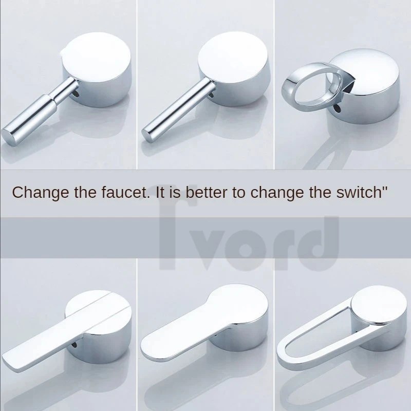 Hot and Cold Faucet Mixing Valve Handle Handle Switch Faucet Repair Gland Gland Fittings  Mixing Faucet Mixer Tap Splitter