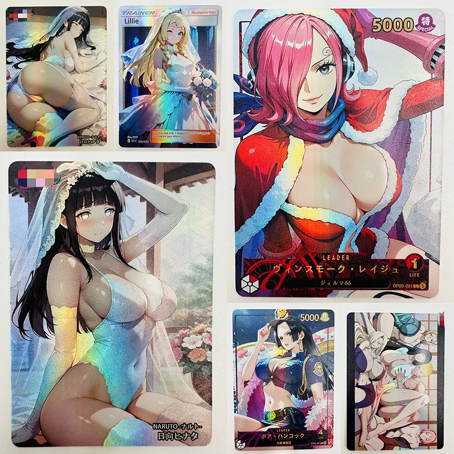 

ONE PIECE OPCG Reiju Uta Hyuga Hinata ACG Sexy Toys Hobbies Hobby Collectibles Game Collection Anime Cards