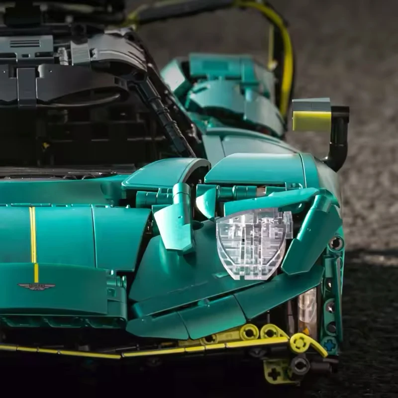 2025 جديد Y18006 سيارة سباق فنية رياضية 1:8 نموذج سيارة خارقة اللبنات تجميع اللعب هدية للبنين طفل الكبار #3