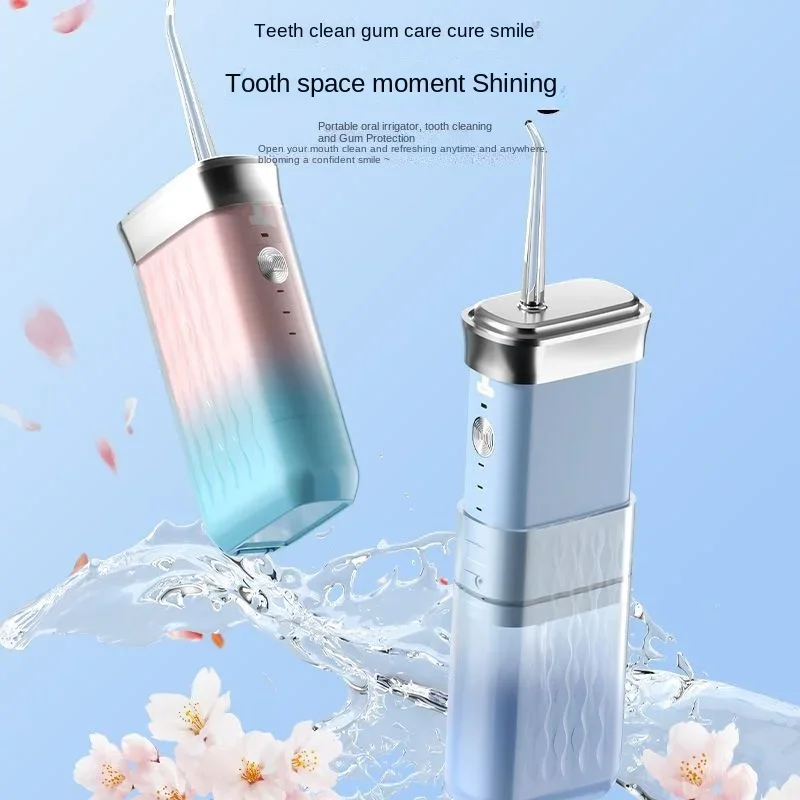 

Oral Irrigator Water Flosser Pick Portable Dental Water Jet Waterproof Waterpick for Teeth Whitening Cleaner Tools Oral Machine