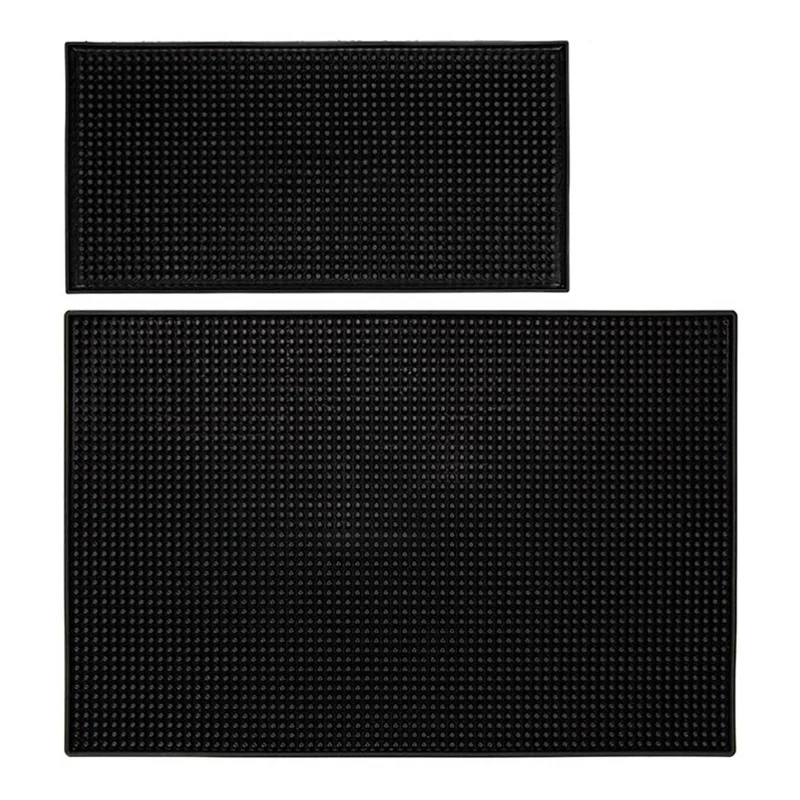 

JFBL Hot Bar Service Spill Mat - Bar Mat Spill Mat For Countertop Bar Service Mat Nonslip Flexible Kitchen Counter Spill Mats