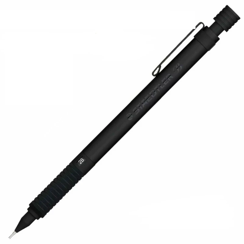 Imagem -02 - Staedtler Lápis Mecânico Todo Preto 925 3503b 0.3 mm 0.5 mm 2.0 mm