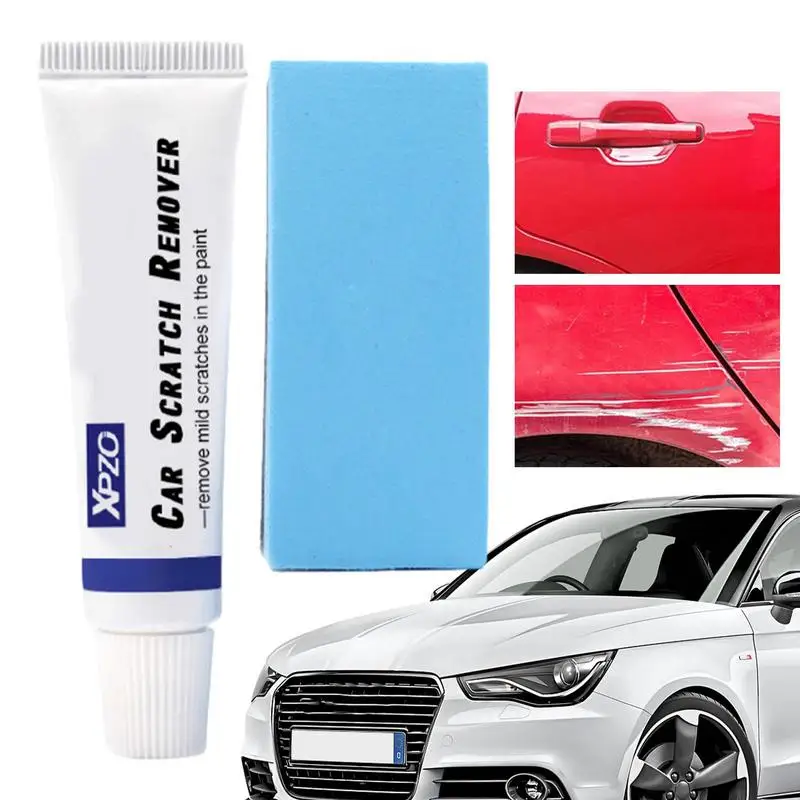 

Car Scratch Remover Universal Paint Polish Scratch Repairer Auto Swirl Remover Paint Refurbishment With Sponge Car Accessories