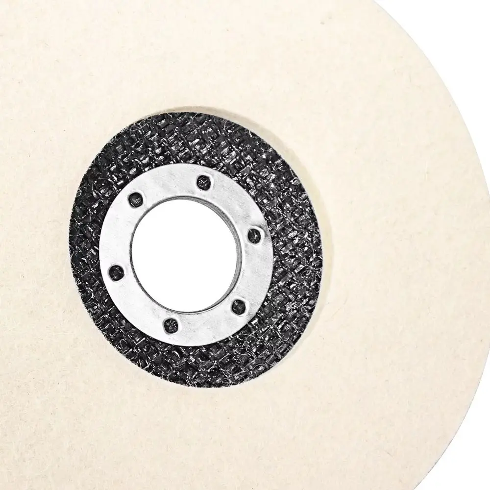 Wool Polishing Disc Felt Flap Wheel Polishing Wool Wool Buffing Wheel Polishing Flap Disc Flap Structure Flat Profile