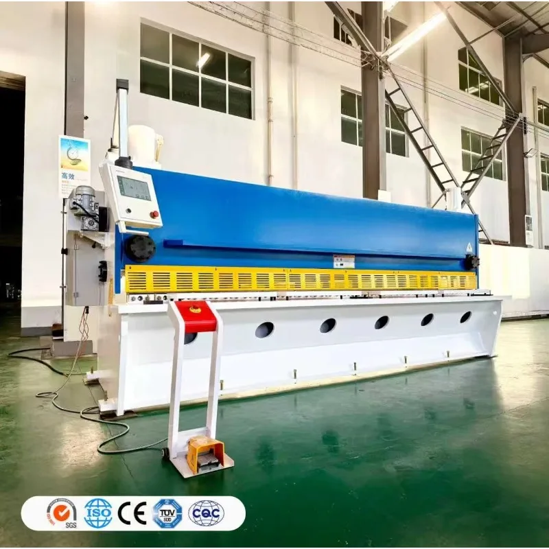 Steel Plate Shearing Machine 3.2m 4m Cnc Guillotine Aluminum Iron Sheet Metal Small Hydraulic Guillotine Shear Customized