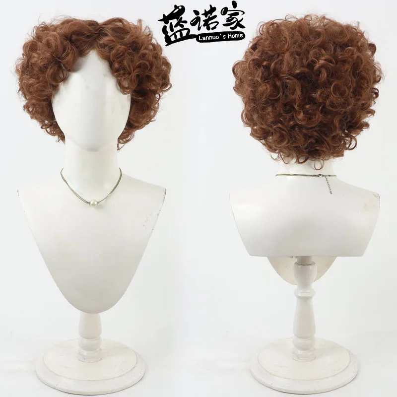 Anime Toutikyoni Dancer Pirate Dancer Cosplay Wig Halloween Carnival Party Props Synthetic Hair Heat Resistant Fiber + Wig Cap