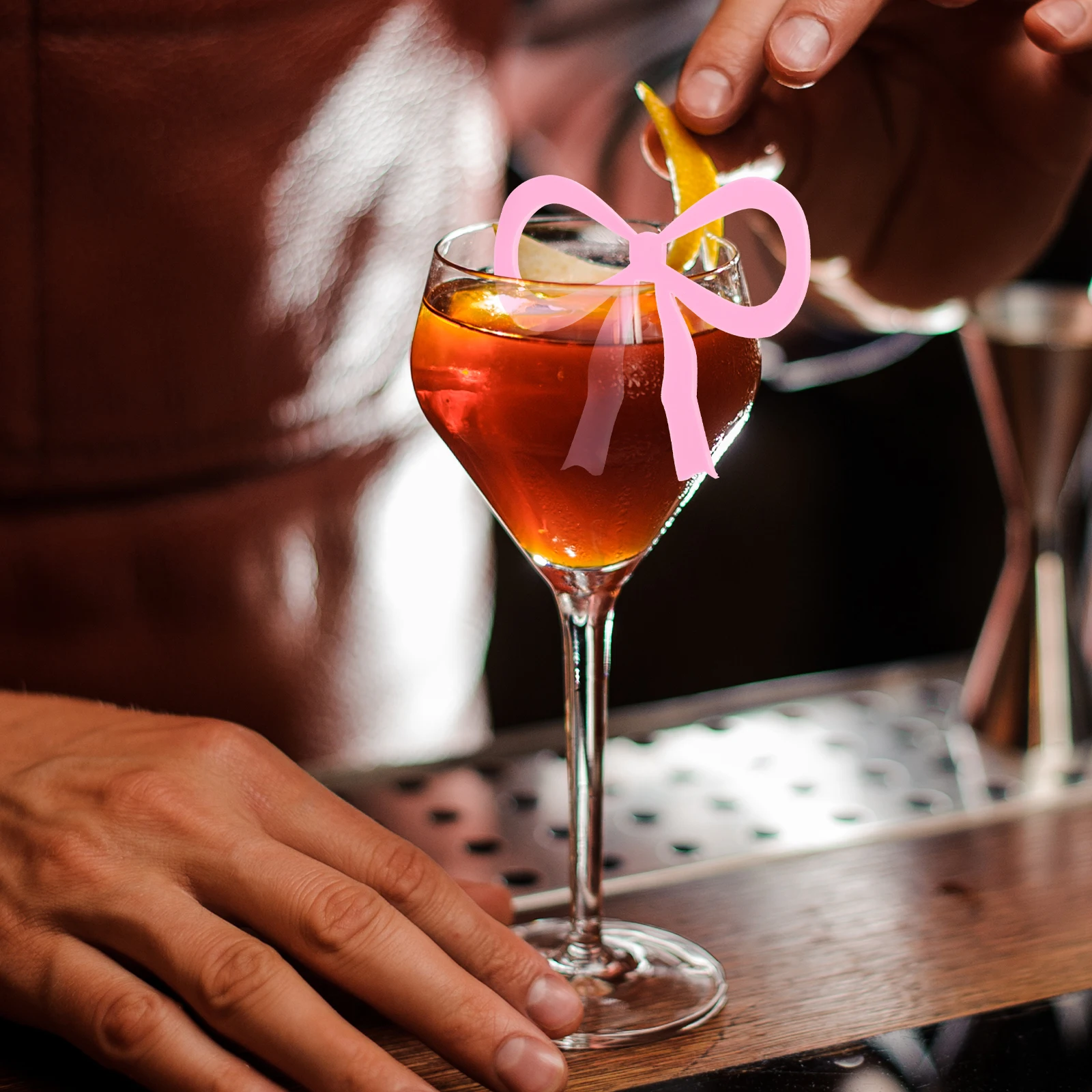 

20Pcs Acrylic Bow Drink Tags Reusable Wedding Party Glass Identifiers Elegant Decorative Accessories Wedding Drink Tags